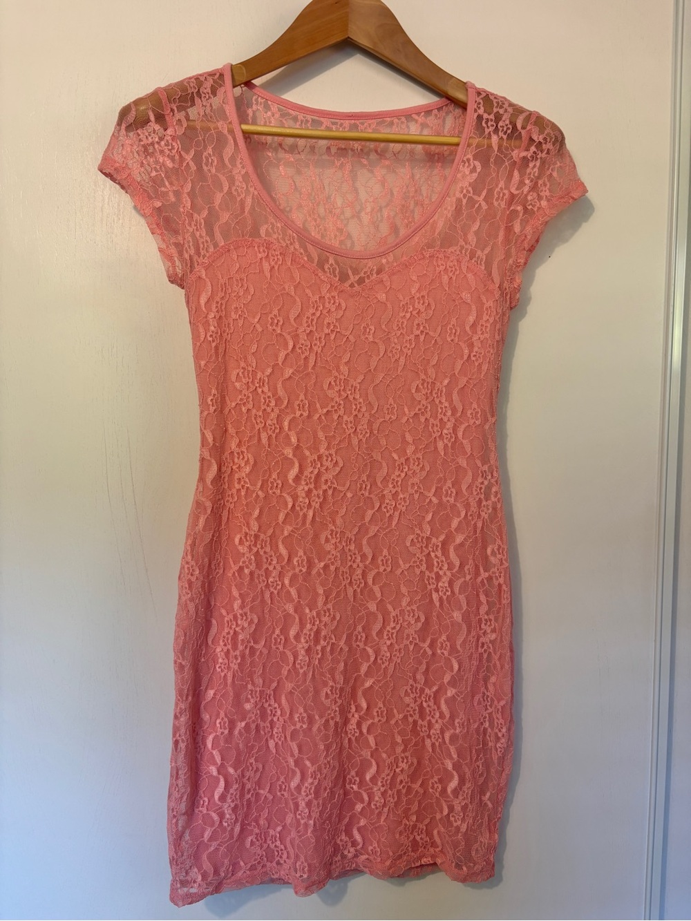 Guess Floral Sheer Mini Dress Size Medium Y2K Feminine Dainty Romantic Dance